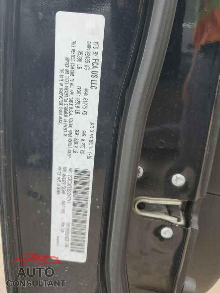 DODGE ALL OTHER 2016 - 2C3CDXCT3GH241741