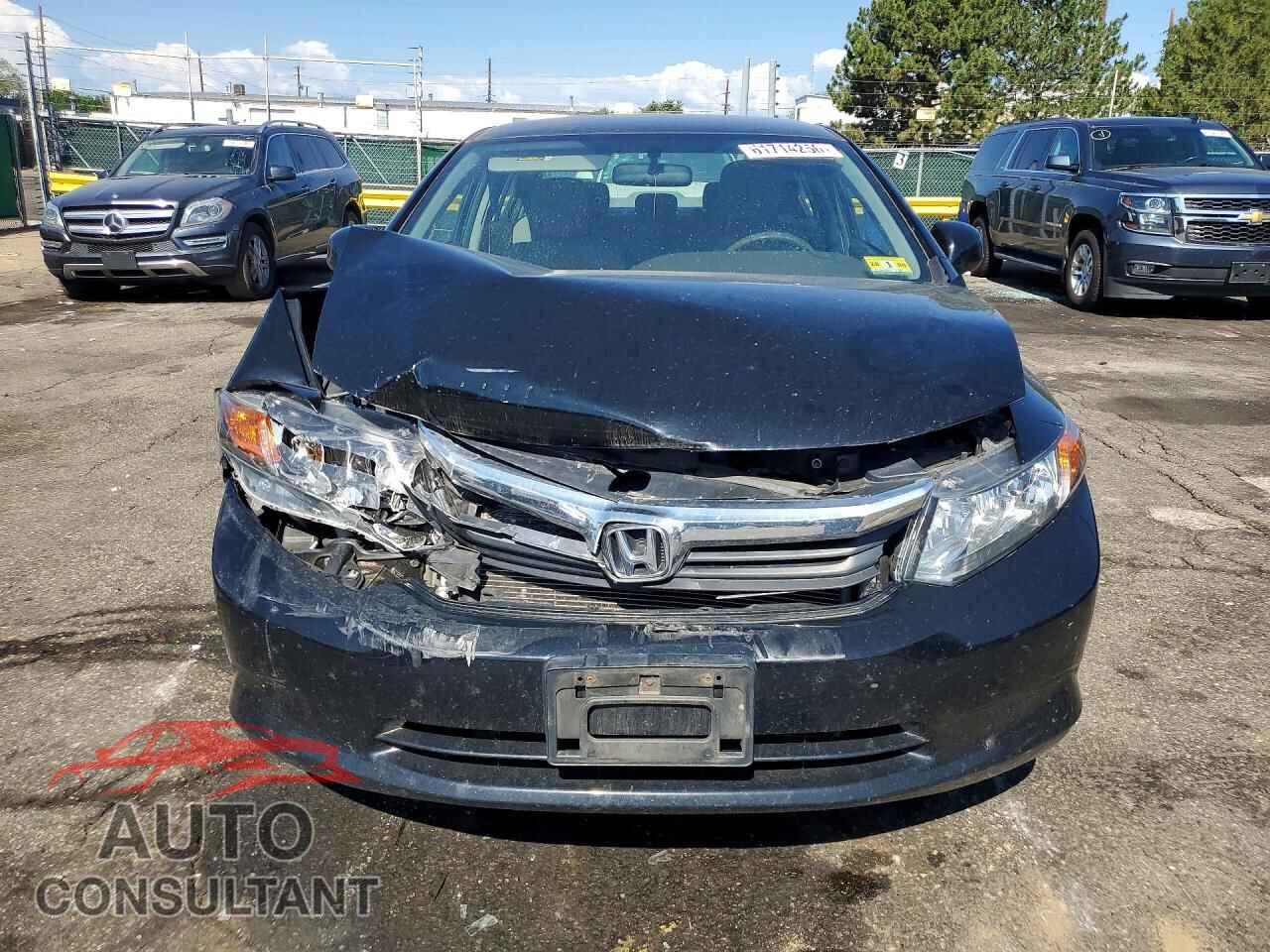 HONDA CIVIC 2012 - 19XFB2F56CE388334