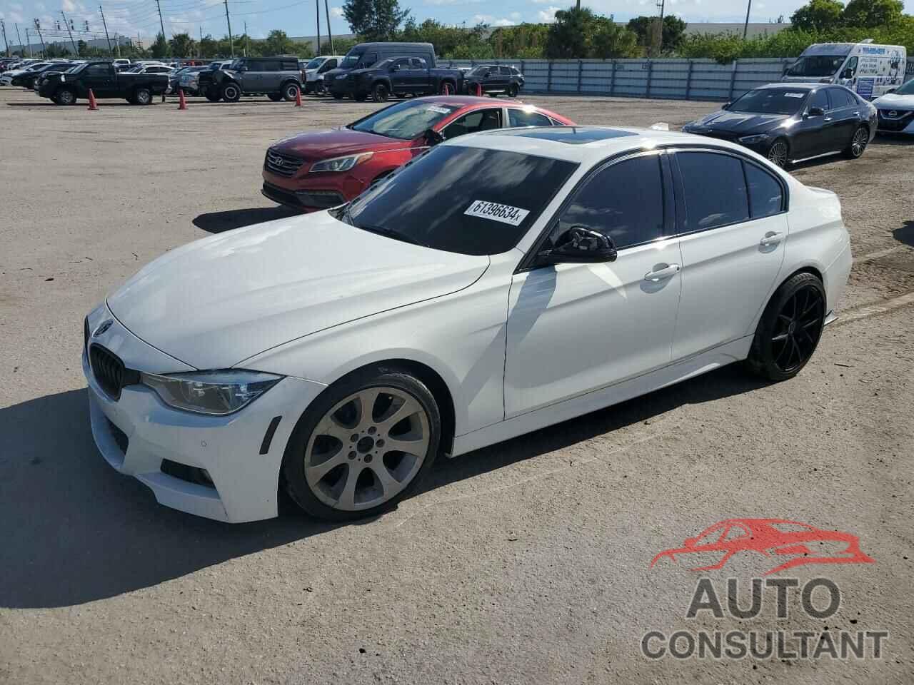 BMW 3 SERIES 2016 - WBA8B3C54GK383281