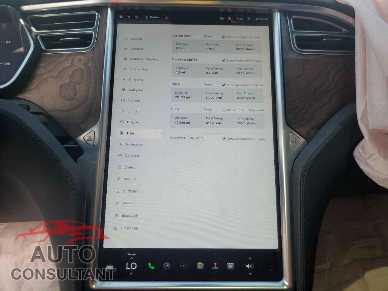 TESLA MODEL S 2017 - 5YJSA1E21HF232609