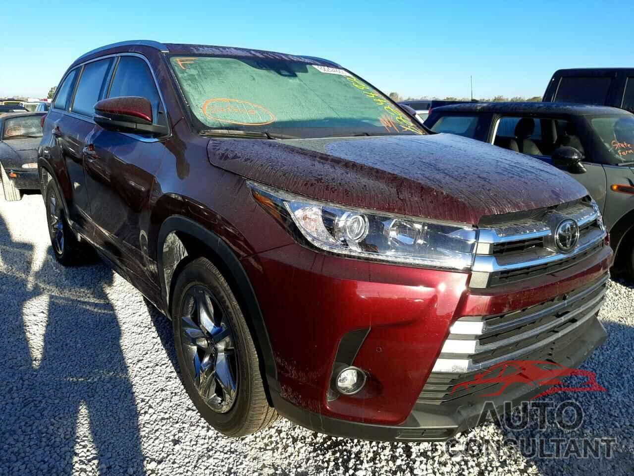 TOYOTA HIGHLANDER 2019 - 5TDYZRFH6KS355023