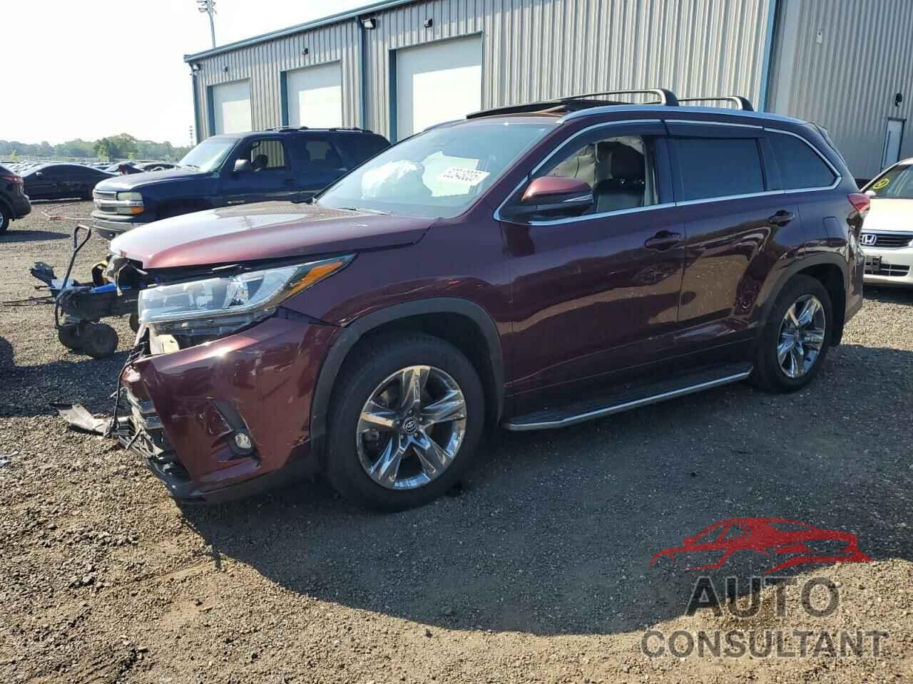 TOYOTA HIGHLANDER 2019 - 5TDDZRFH5KS944272