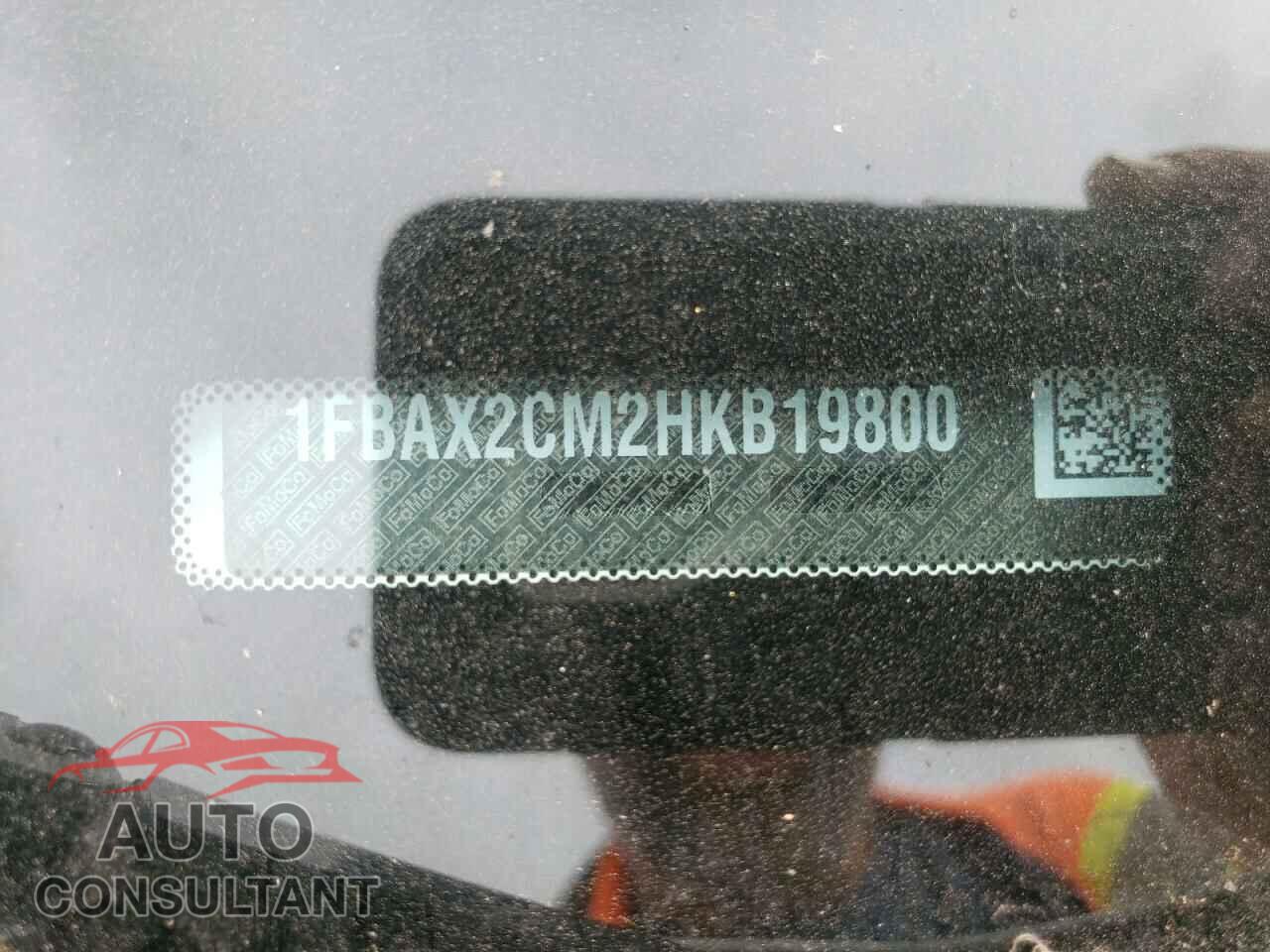 FORD TRANSIT 2017 - 1FBAX2CM2HKB19800