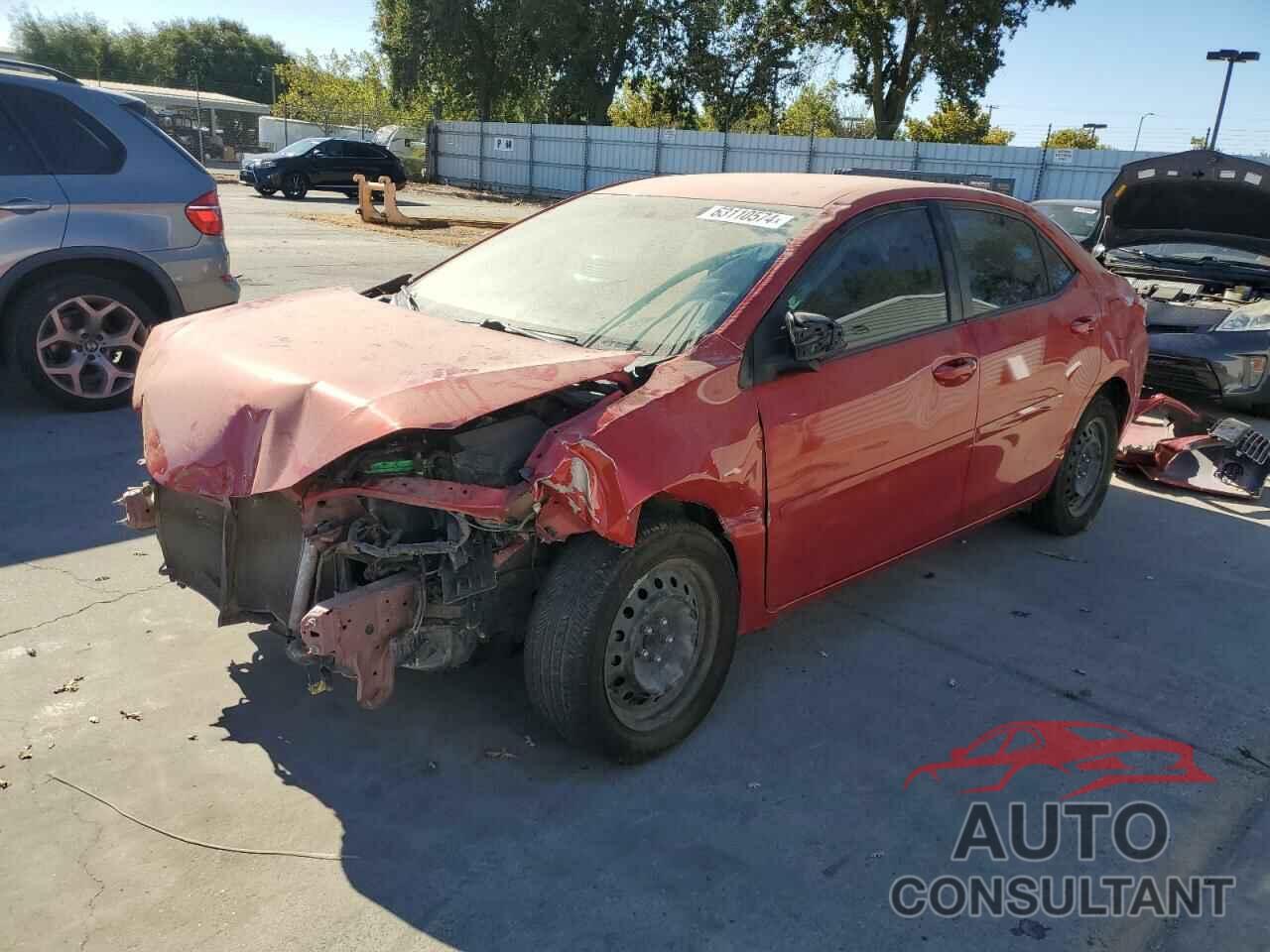 TOYOTA COROLLA 2016 - 5YFBURHE8GP564285