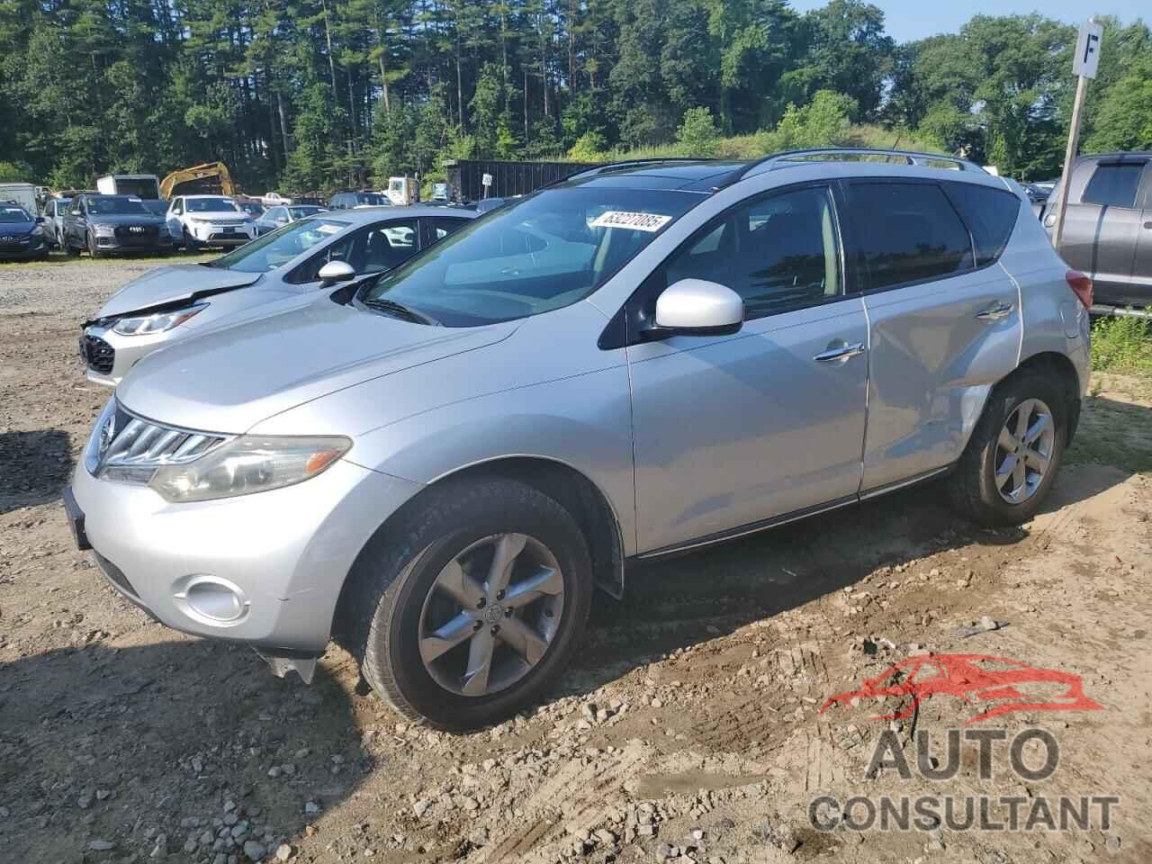 NISSAN MURANO 2009 - JN8AZ18W89W212247