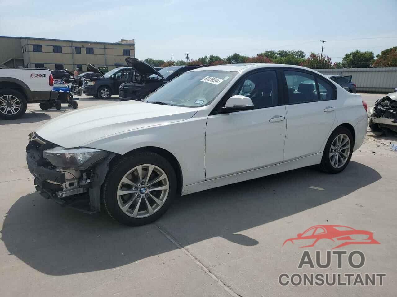 BMW 3 SERIES 2016 - WBA8A3C52GK690628