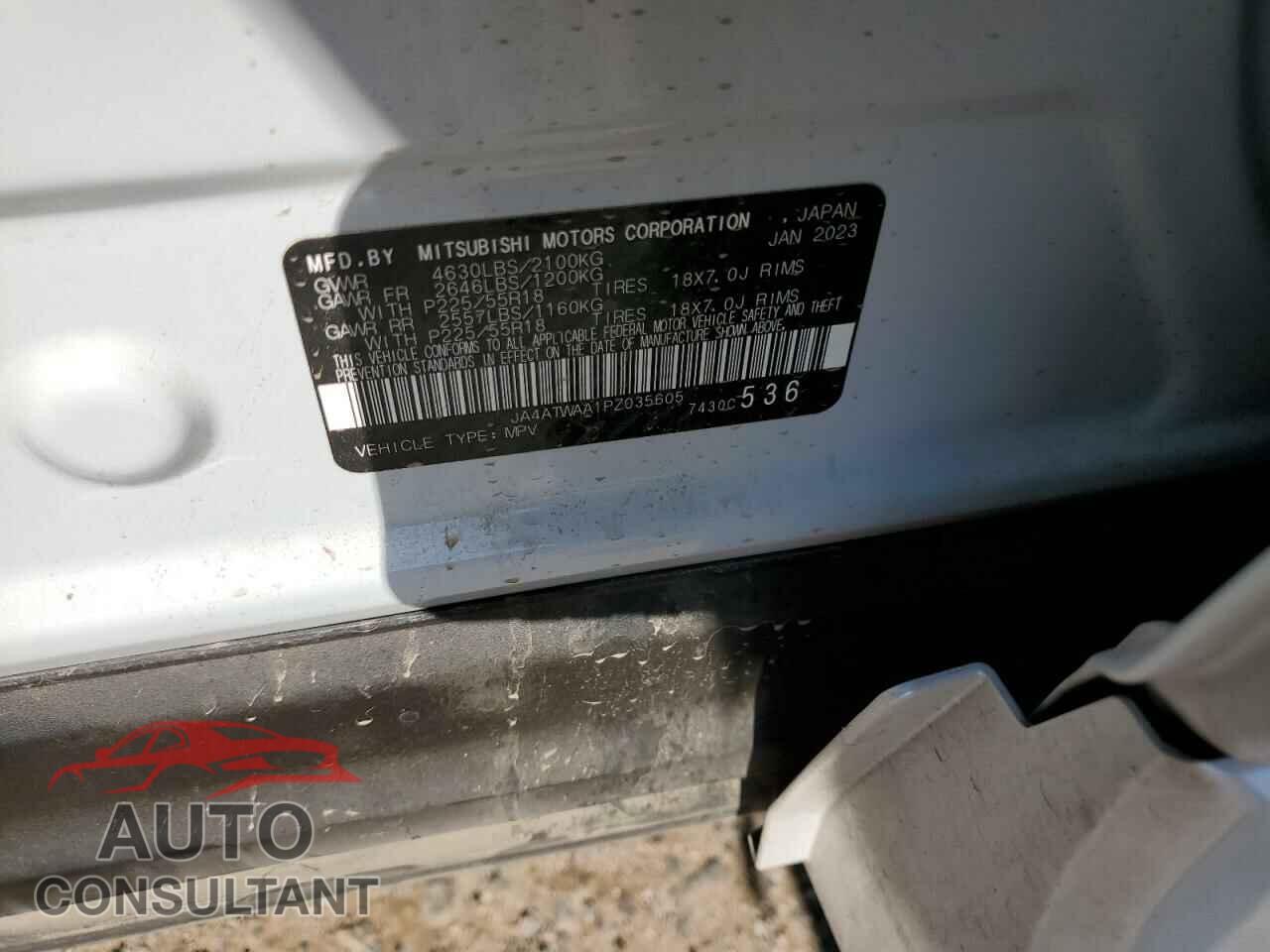 MITSUBISHI ECLIPSE 2023 - JA4ATWAA1PZ035605