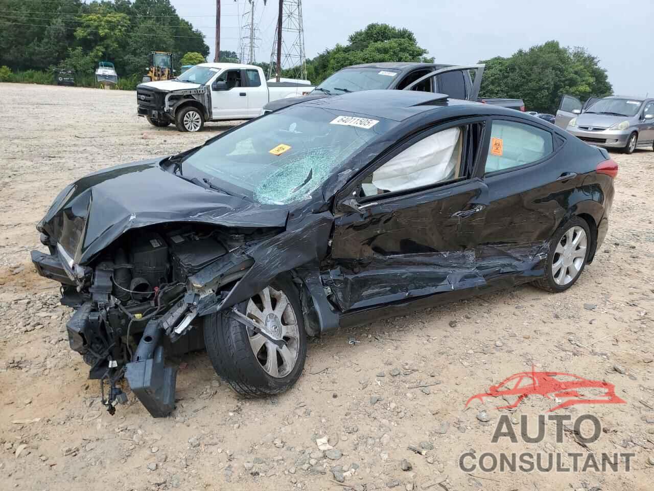 HYUNDAI ELANTRA 2013 - KMHDH4AEXDU600160
