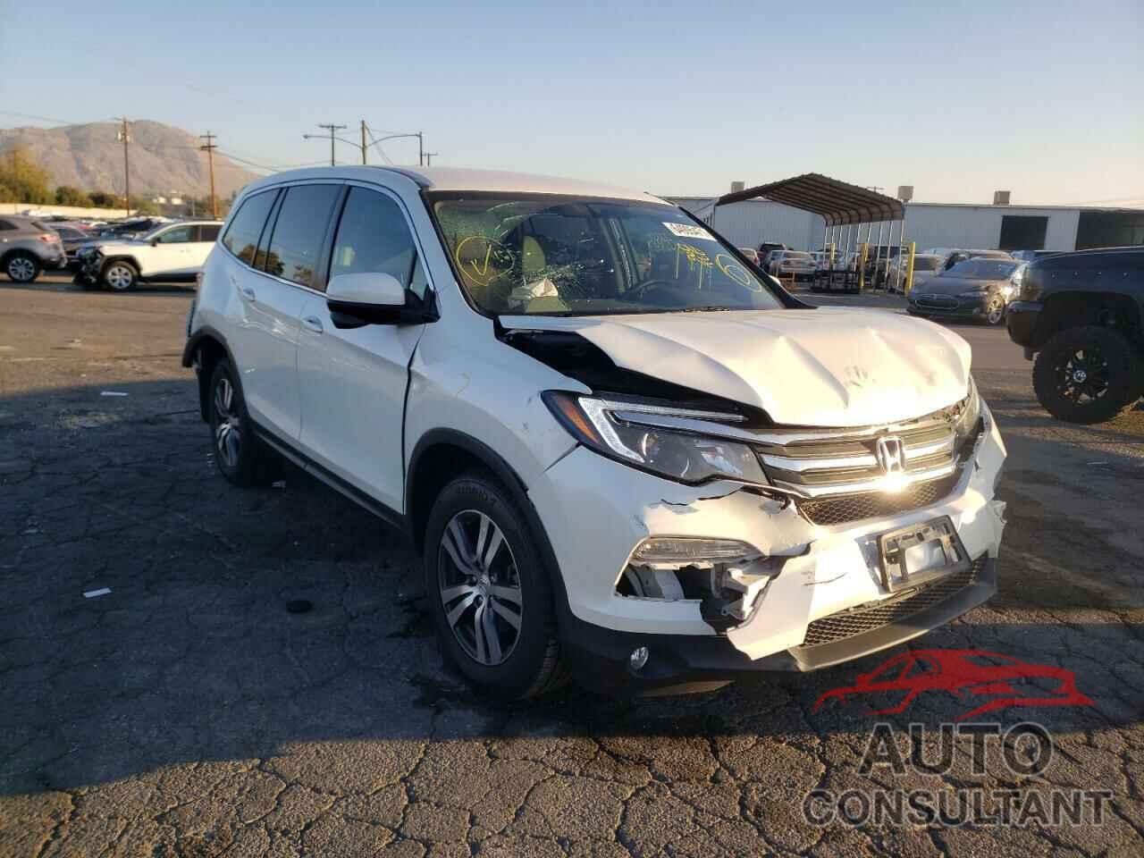 HONDA PILOT 2016 - 5FNYF5H35GB011875