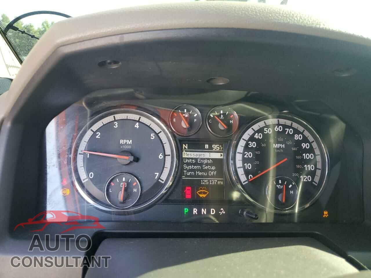DODGE RAM 1500 2012 - 1C6RD6GP3CS100496
