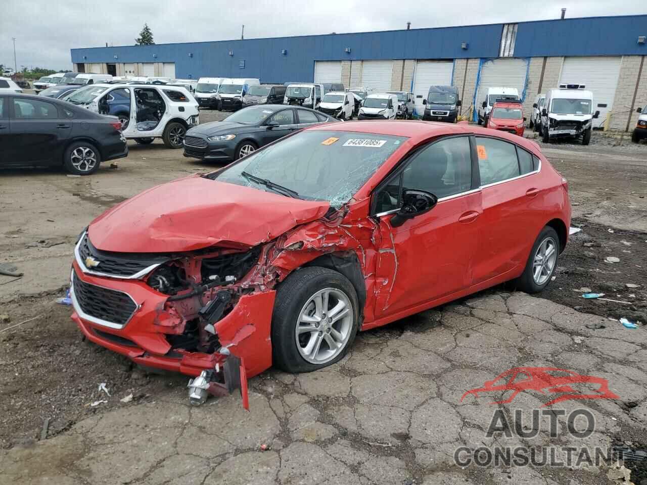 CHEVROLET CRUZE 2018 - 3G1BE6SM8JS602046
