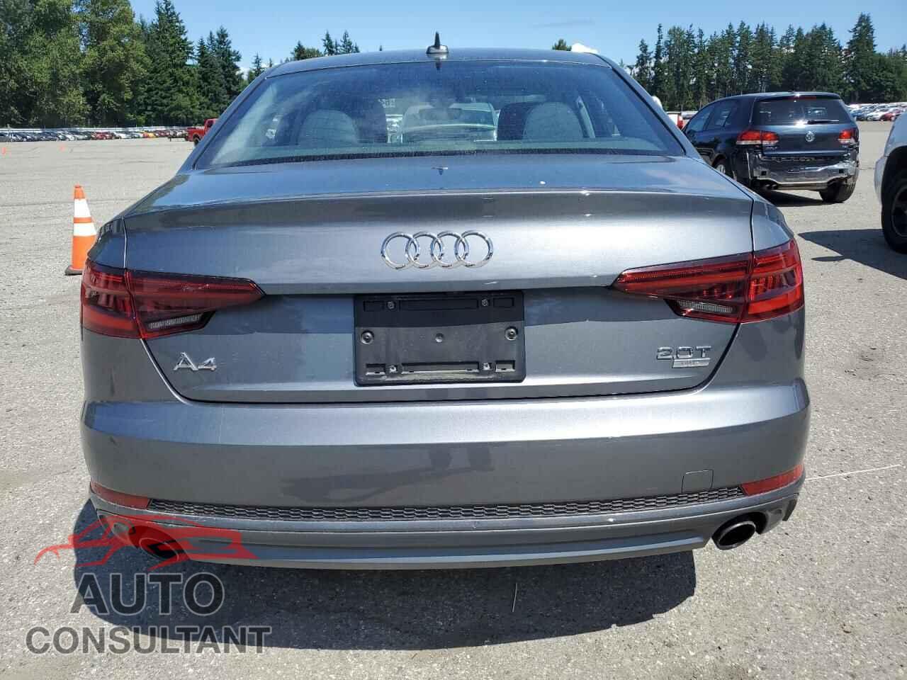AUDI A4 2018 - WAUKMAF43JA226507