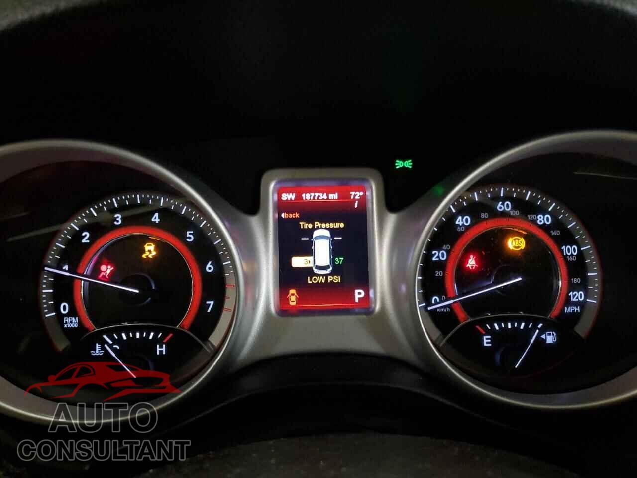DODGE JOURNEY 2012 - 3C4PDCDG6CT184654