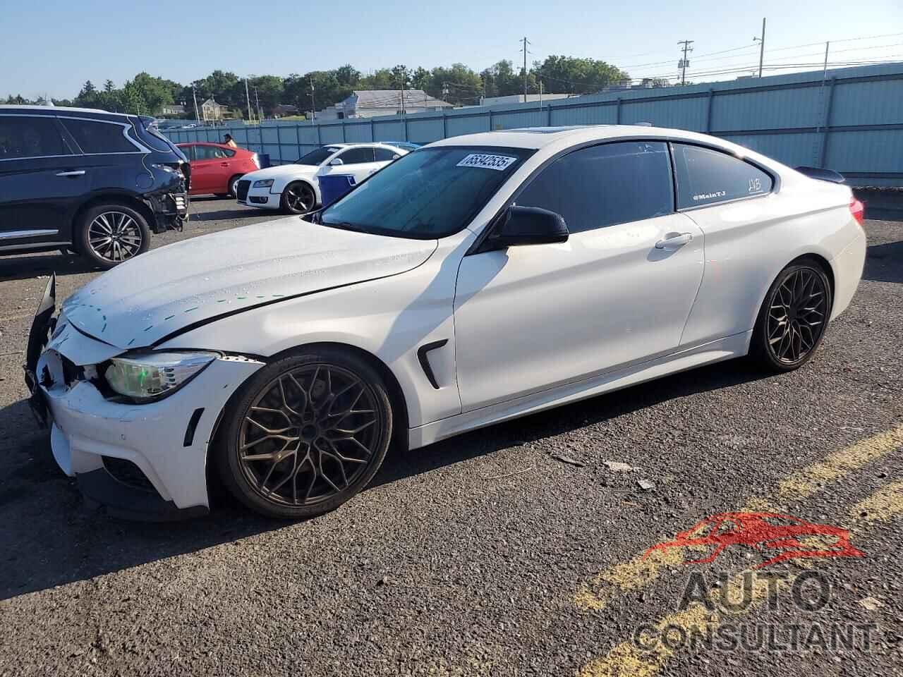 BMW 4 SERIES 2014 - WBA3R5C5XEK187375