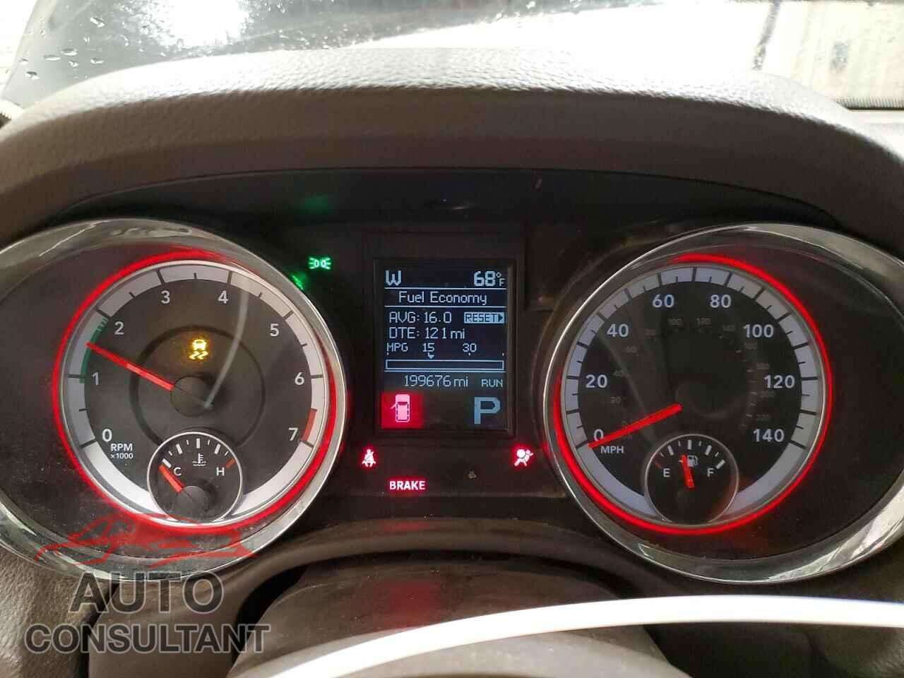 DODGE DURANGO 2012 - 1C4RDJAG5CC212697
