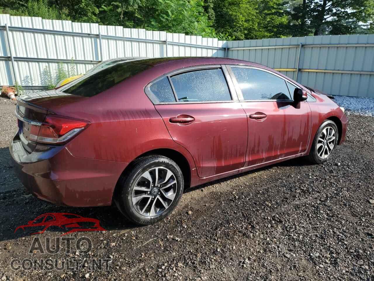 HONDA CIVIC 2013 - 2HGFB2F80DH551237