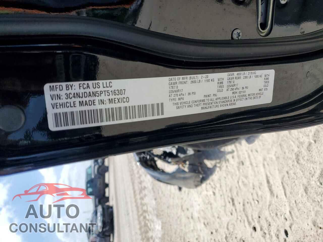 JEEP COMPASS 2023 - 3C4NJDAN5PT516307