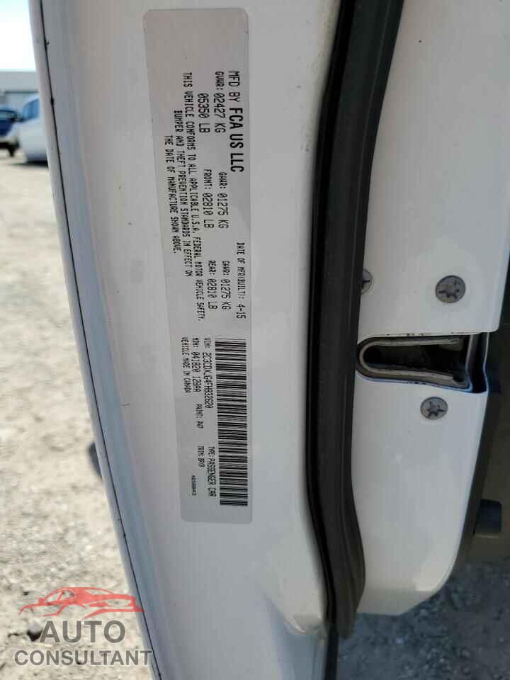 DODGE CHARGER 2015 - 2C3CDXJG4FH832620