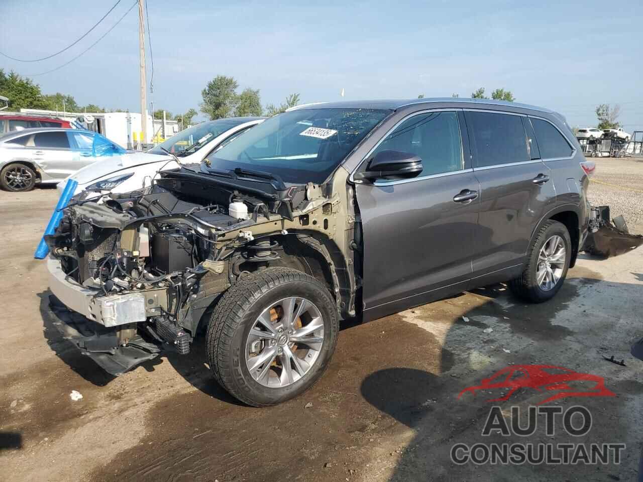 TOYOTA HIGHLANDER 2015 - 5TDJKRFH1FS194334