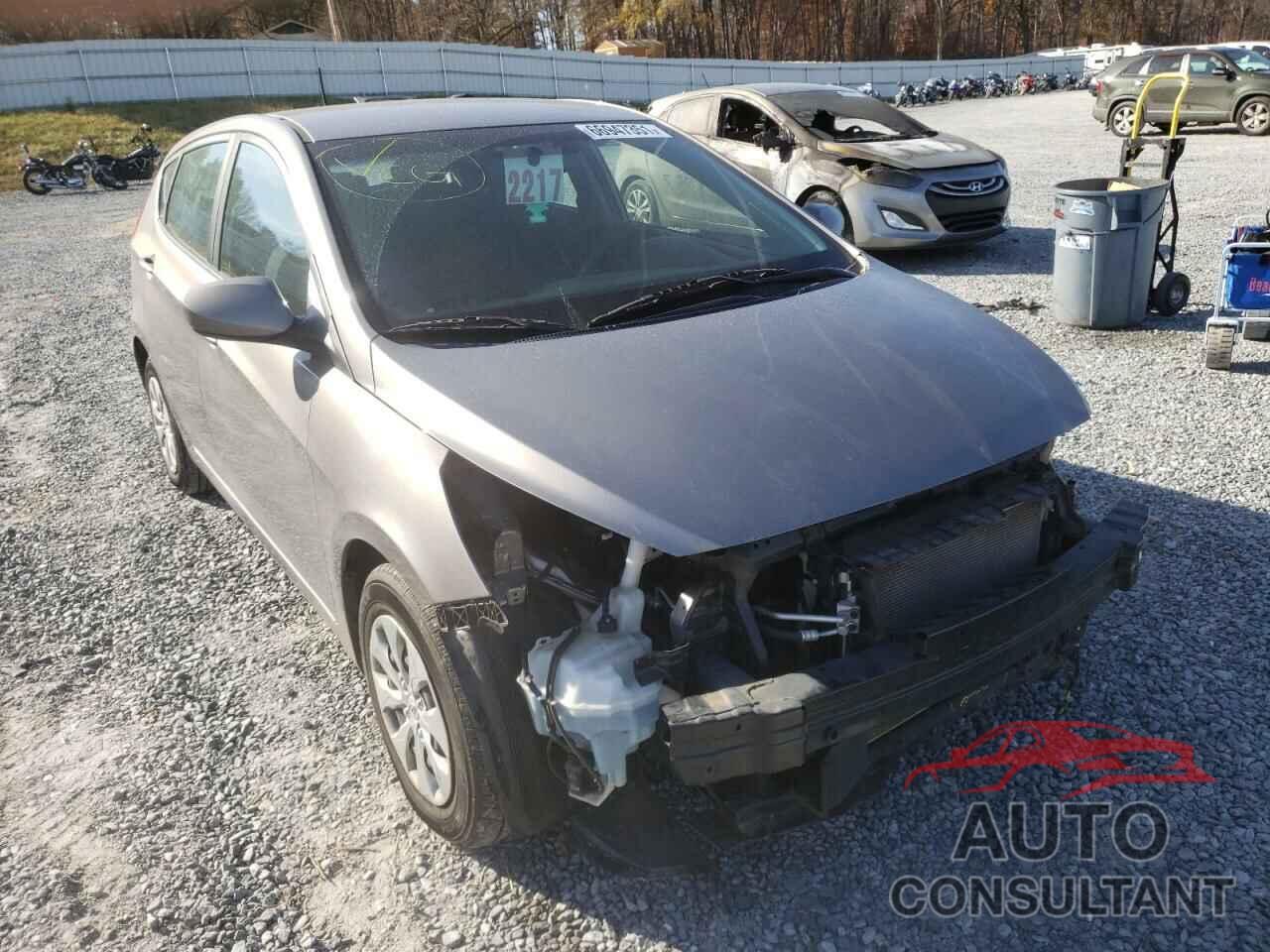 HYUNDAI ACCENT 2017 - KMHCT5AE2HU357093