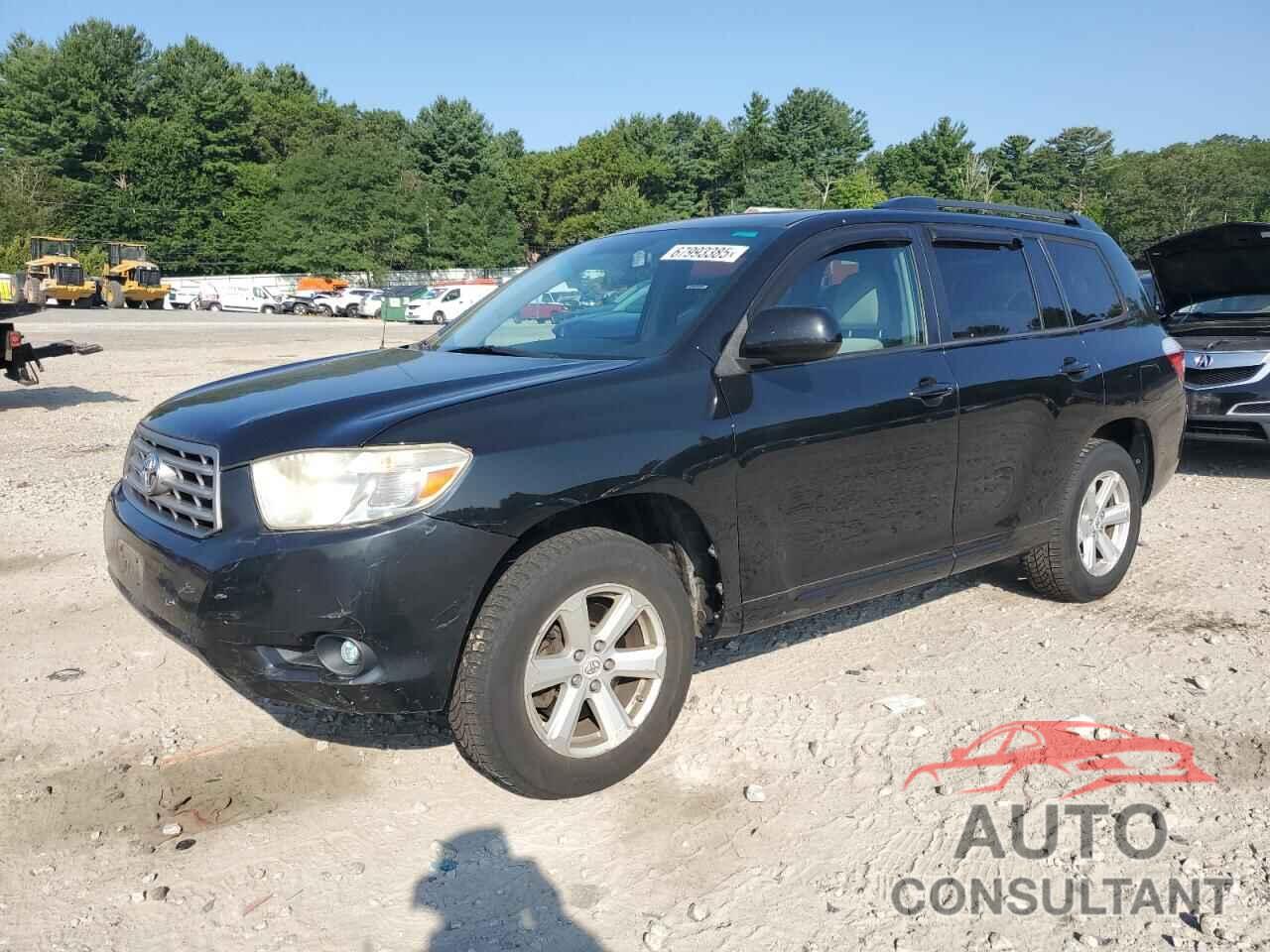 TOYOTA HIGHLANDER 2010 - 5TDBK3EH0AS035509
