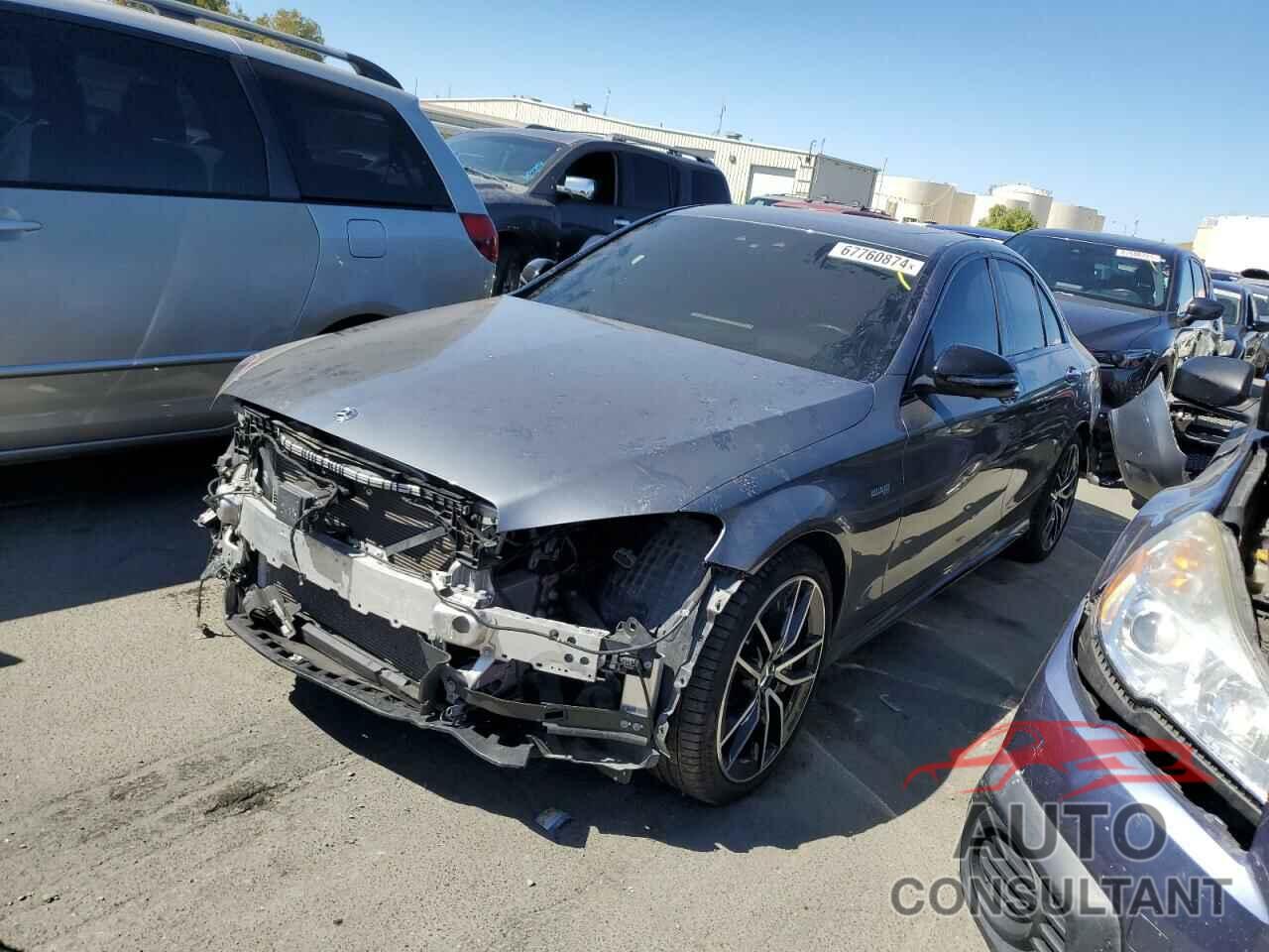 MERCEDES-BENZ C-CLASS 2020 - WDDWF6EB6LR563310