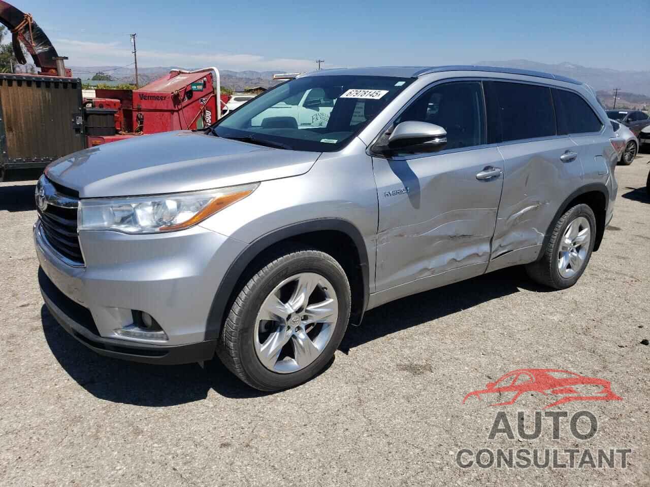 TOYOTA HIGHLANDER 2014 - 5TDDCRFH0ES006895