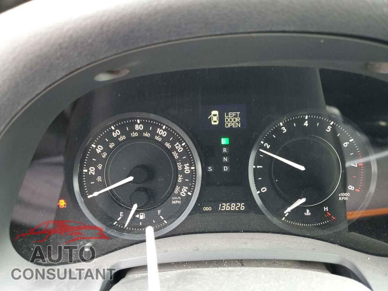 LEXUS IS 2010 - JTHFF2C27A2501683