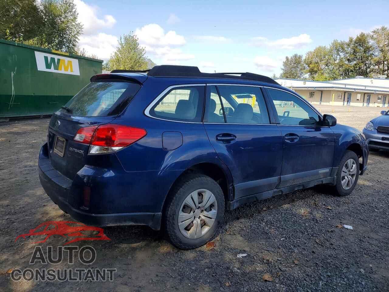 SUBARU OUTBACK 2011 - 4S4BRCAC4B3389280