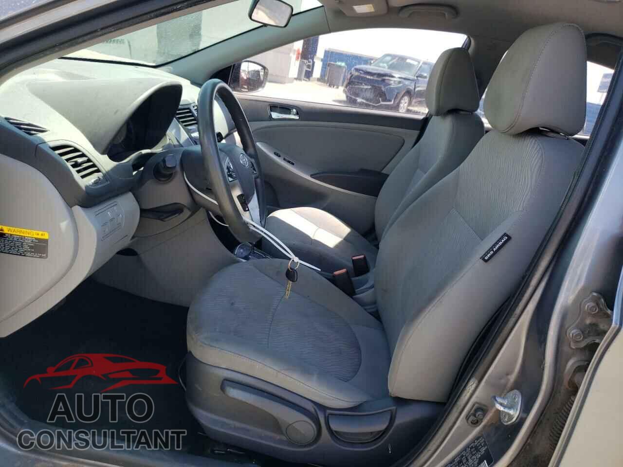 HYUNDAI ACCENT 2014 - KMHCU4AE4EU618887