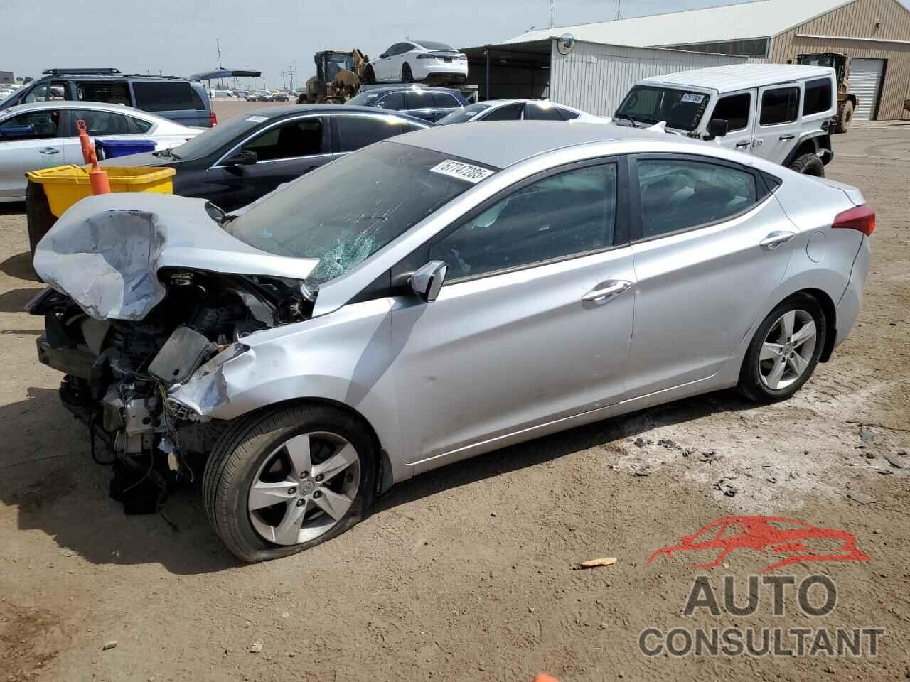HYUNDAI ELANTRA 2012 - KMHDH4AE6CU325806