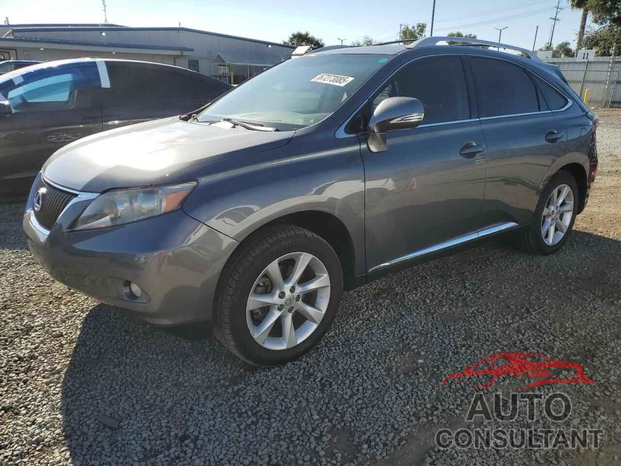 LEXUS RX350 2012 - 2T2ZK1BA6CC085901