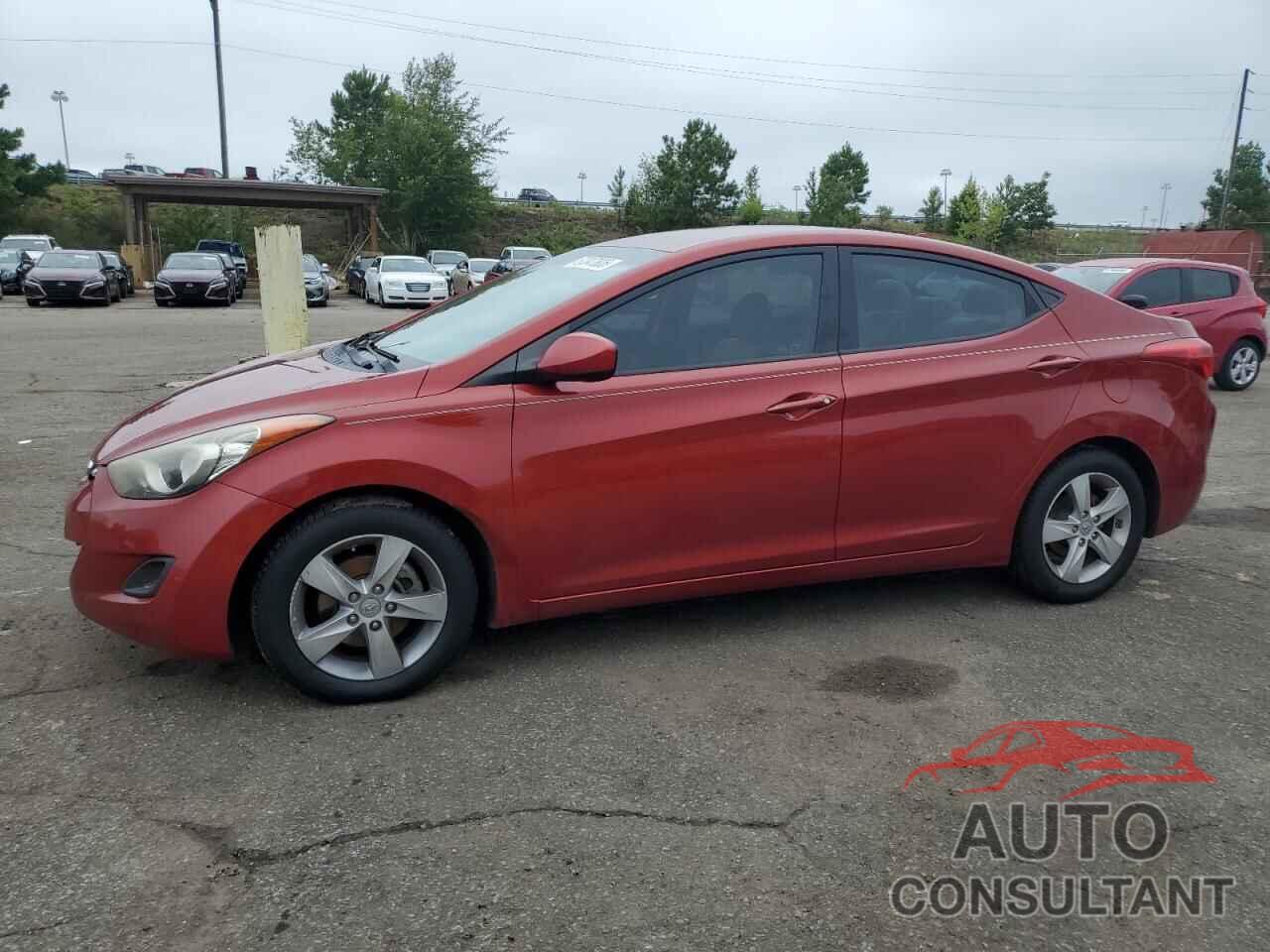 HYUNDAI ELANTRA 2011 - KMHDH4AE5BU110500