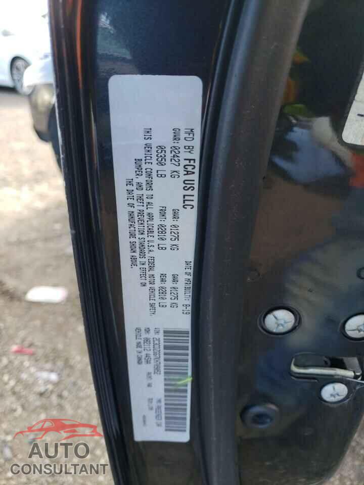DODGE CHALLENGER 2019 - 2C3CDZGG7KH709052