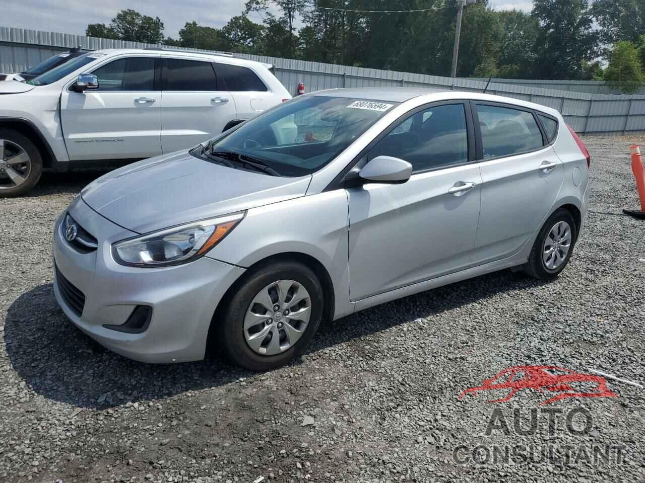 HYUNDAI ACCENT 2017 - KMHCT5AE0HU320169