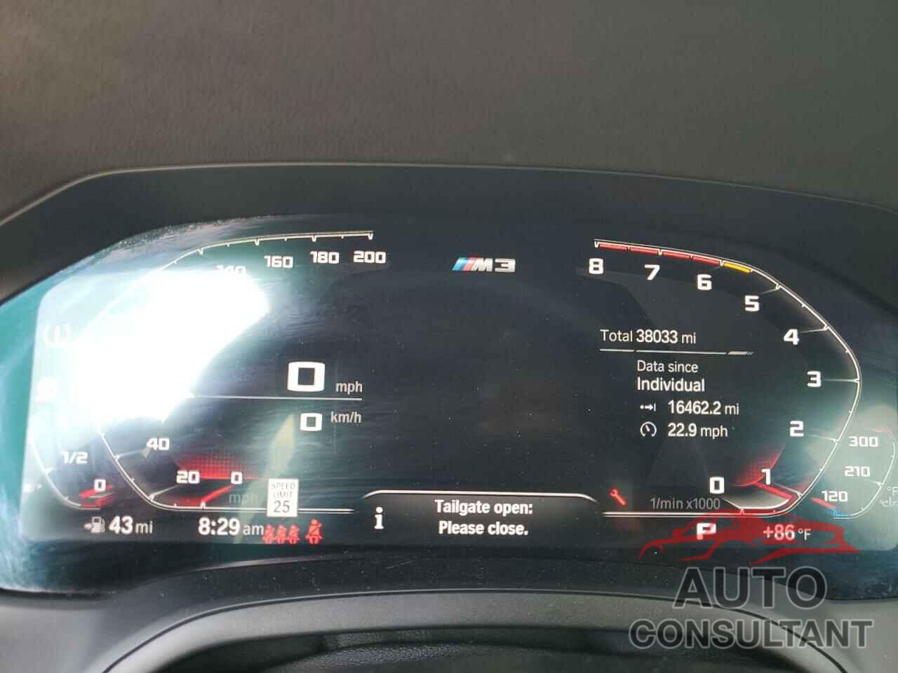 BMW M3 2021 - WBS33AY06MFL20384