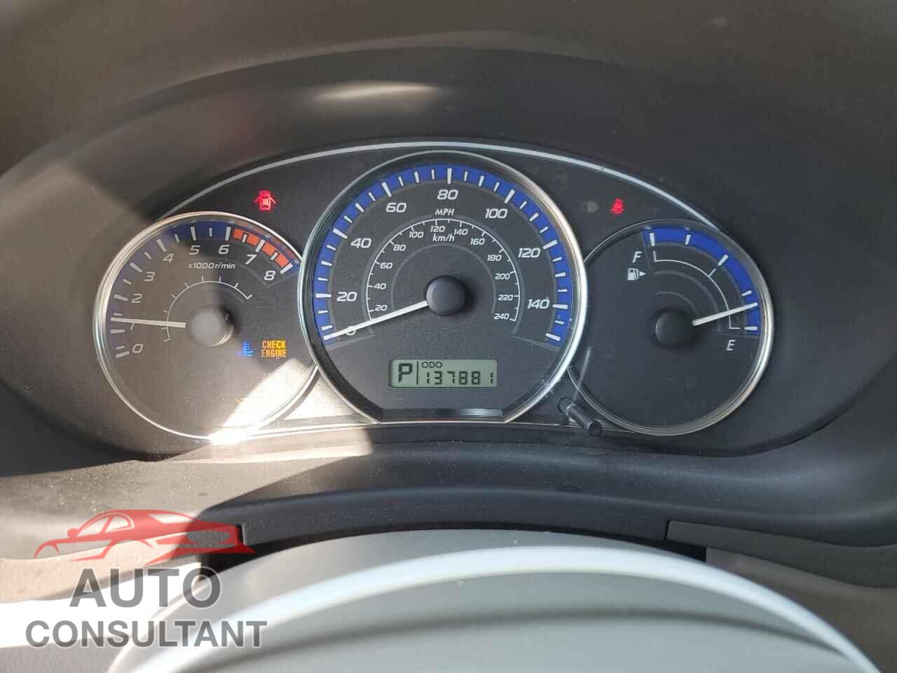 SUBARU FORESTER 2010 - JF2SH6BC7AH781633