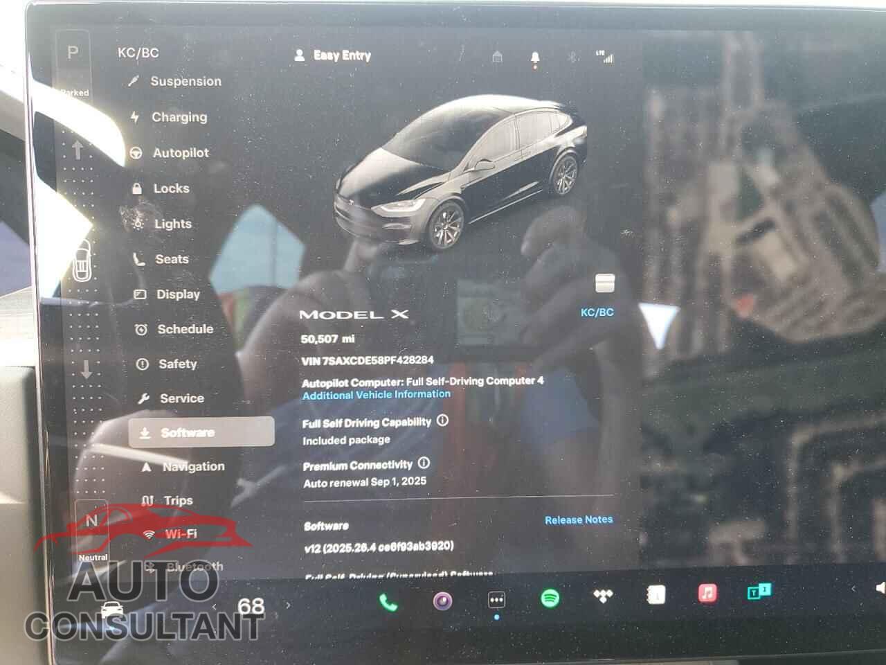 TESLA MODEL X 2023 - 7SAXCDE58PF428284