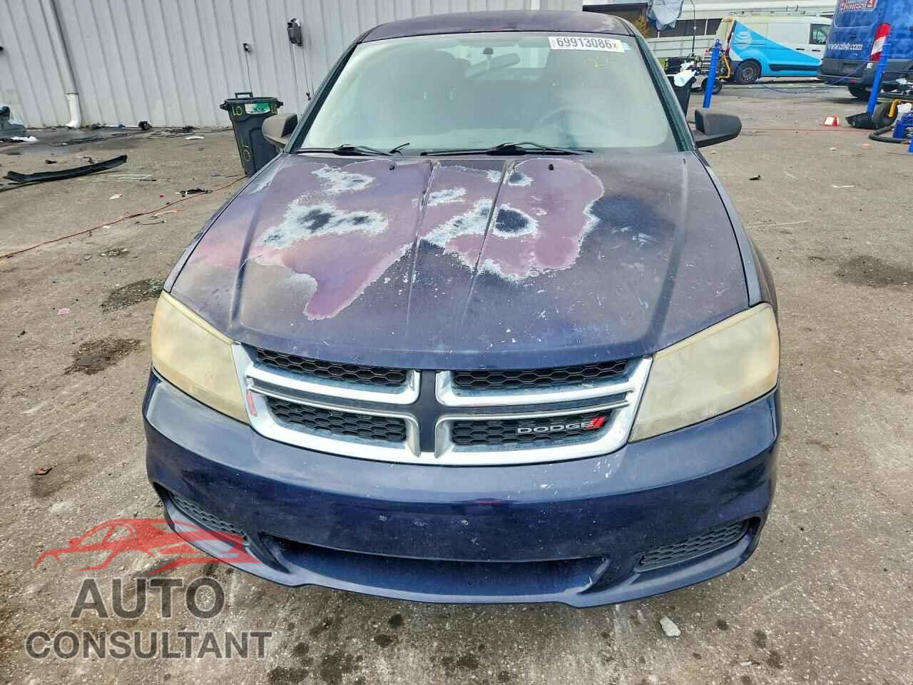 DODGE AVENGER 2013 - 1C3CDZAB4DN630865