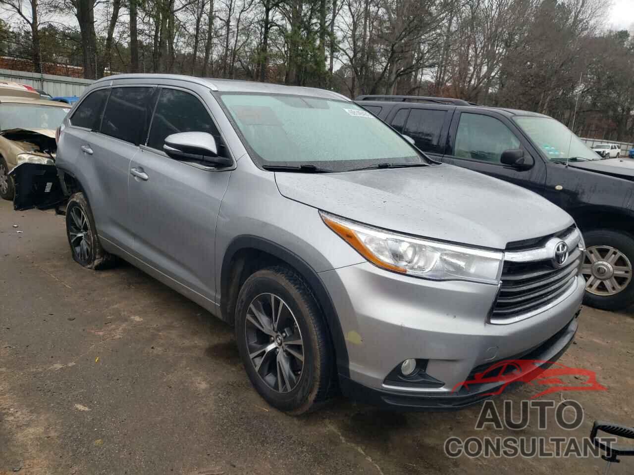 TOYOTA HIGHLANDER 2016 - 5TDKKRFH3GS507292