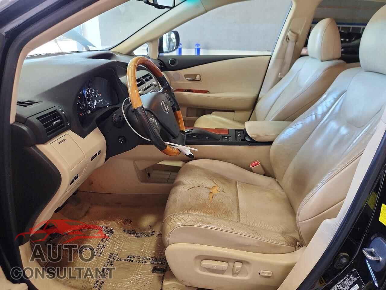 LEXUS RX350 2011 - 2T2BK1BA9BC083219