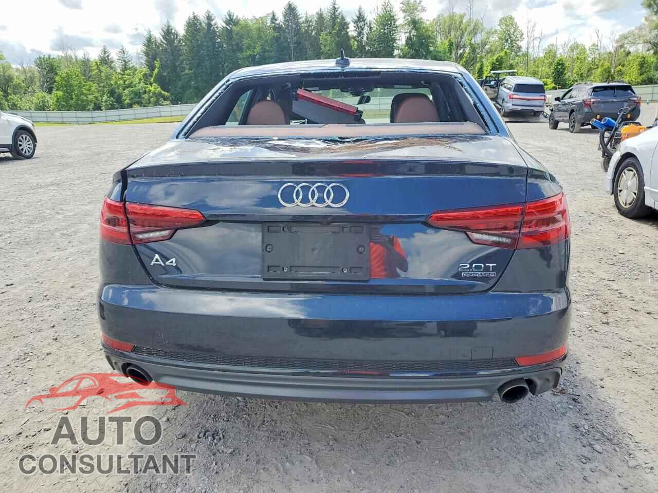 AUDI A4 2017 - WAUDNAF42HN058769