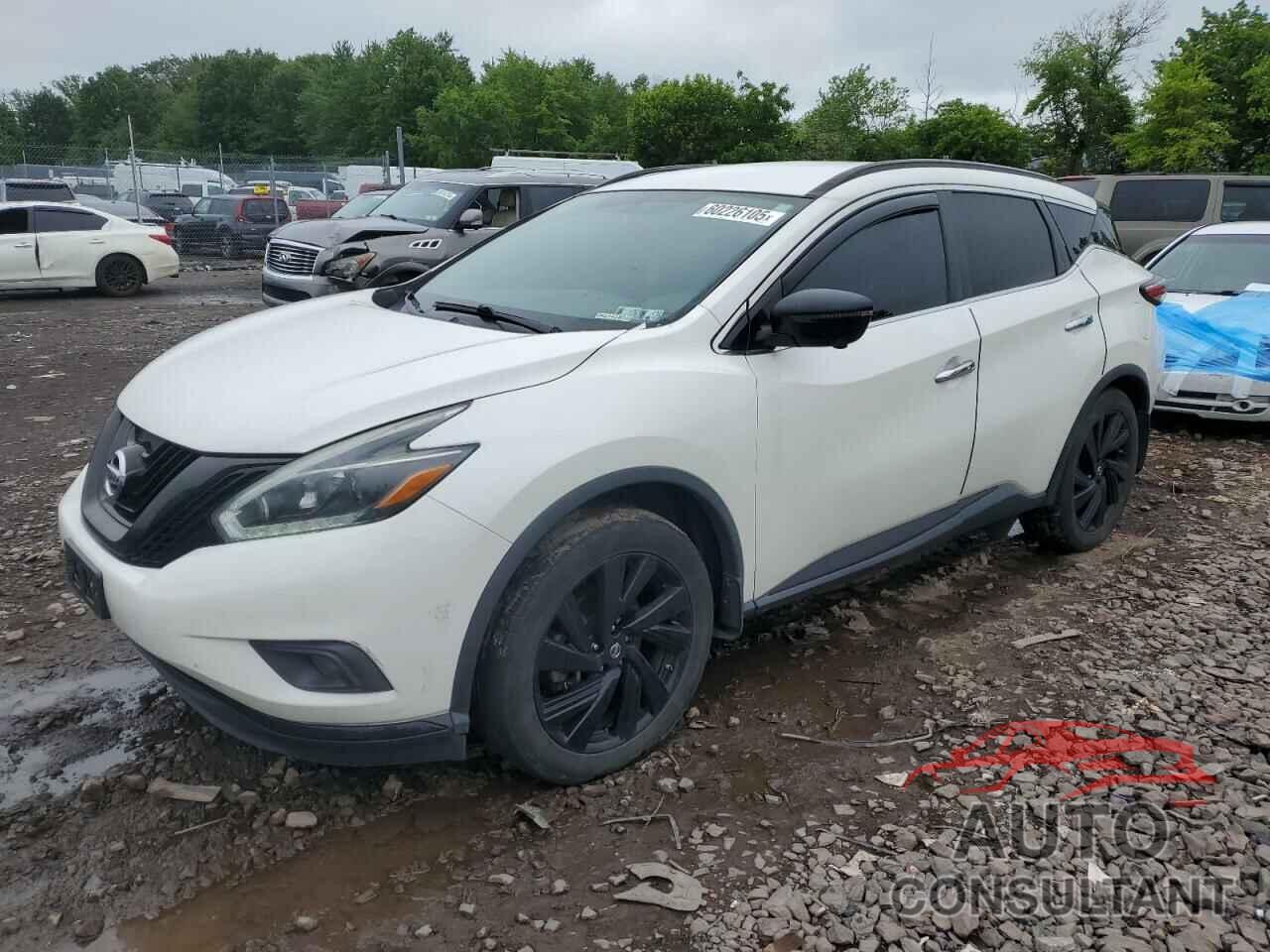 NISSAN MURANO 2018 - 5N1AZ2MH1JN124185