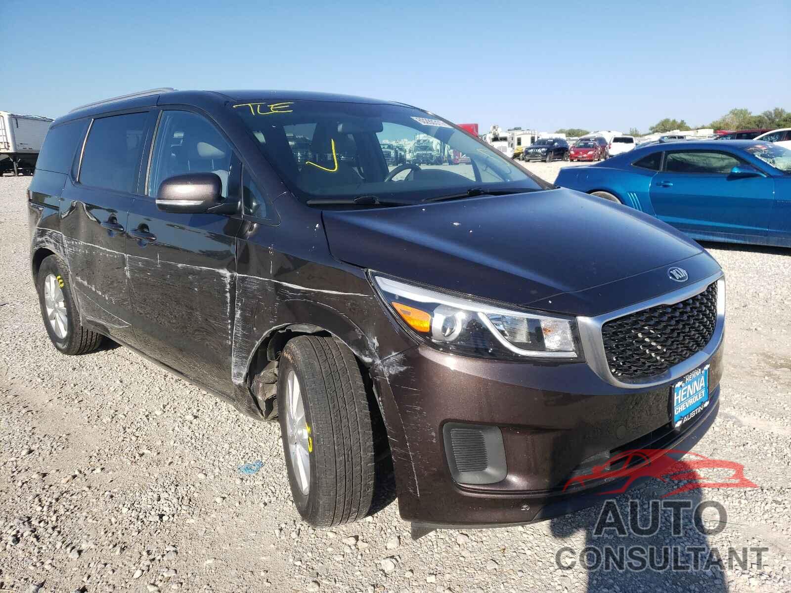 KIA SEDONA 2016 - KNDMB5C11G6111323