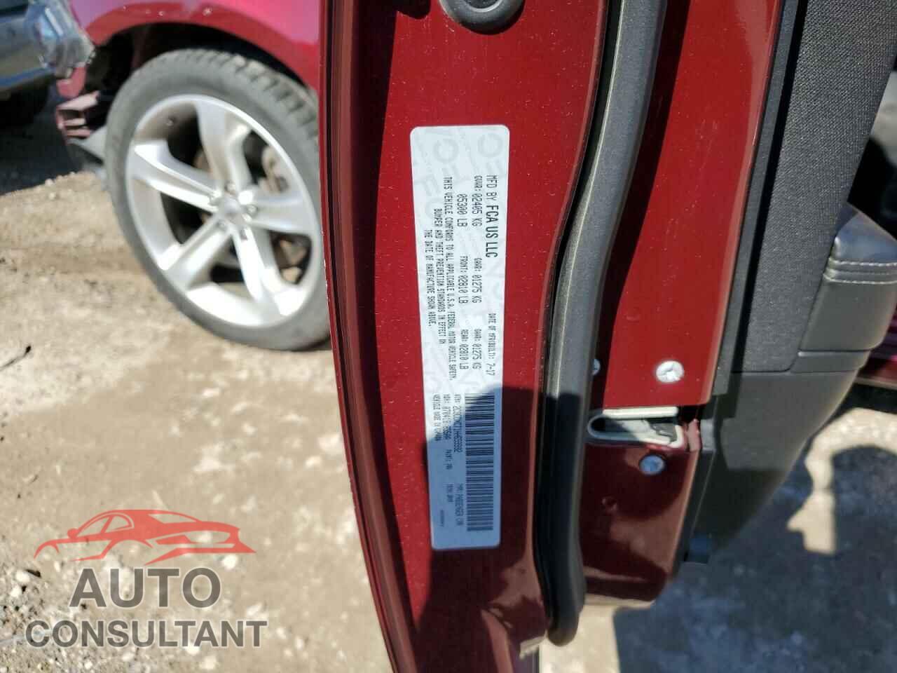 DODGE CHARGER 2017 - 2C3CDXCT1HH659992