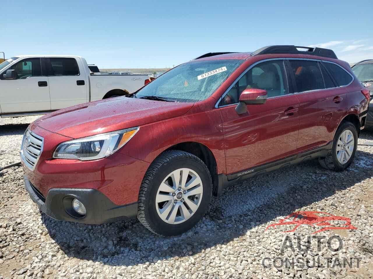 SUBARU OUTBACK 2017 - 4S4BSAFC6H3431376