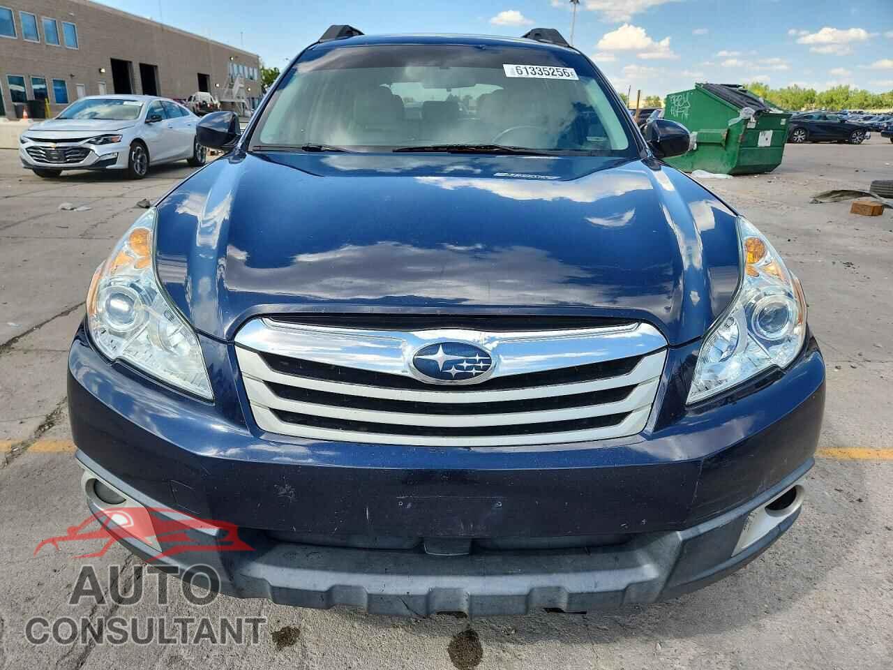 SUBARU OUTBACK 2012 - 4S4BRBCC8C3267501