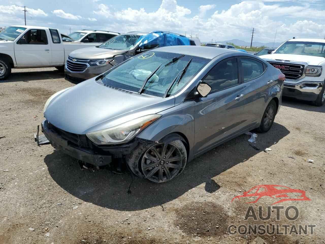 HYUNDAI ELANTRA 2016 - KMHDH4AE8GU624638