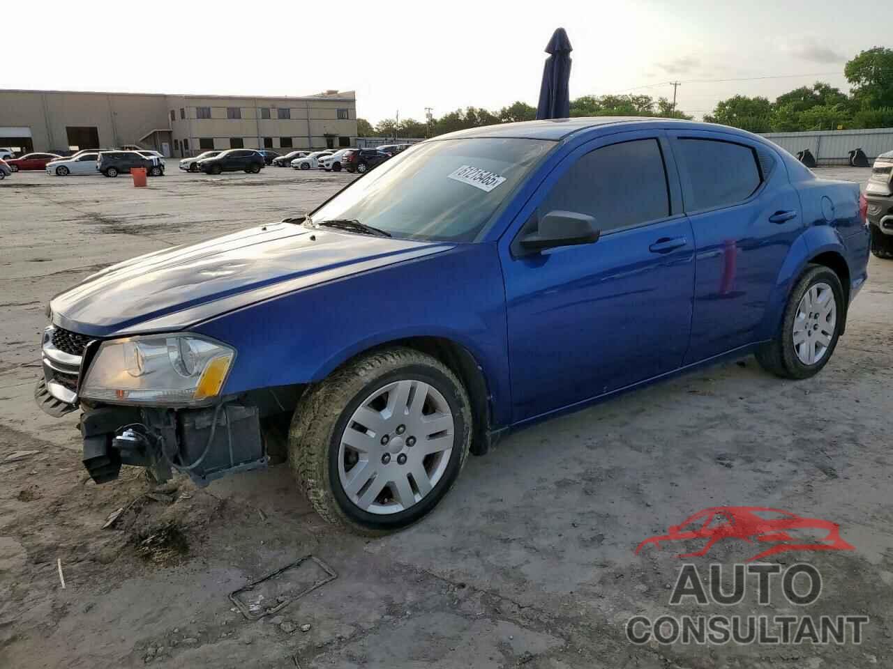 DODGE AVENGER 2013 - 1C3CDZAG9DN748437