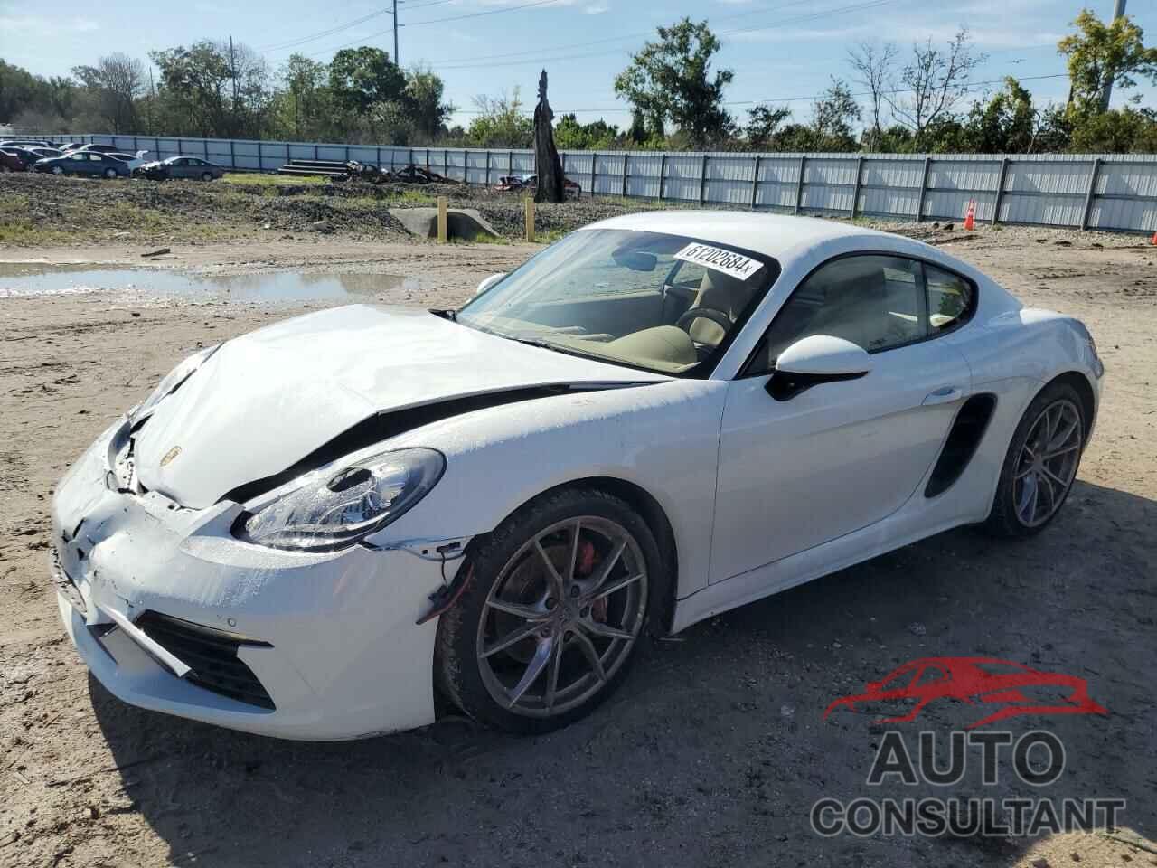 PORSCHE CAYMAN 2017 - WP0AB2A86HS285771